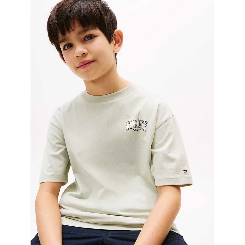 Tommy Hilfiger Varsity Graphic Print Tshirt SS 8-10Y image number 3